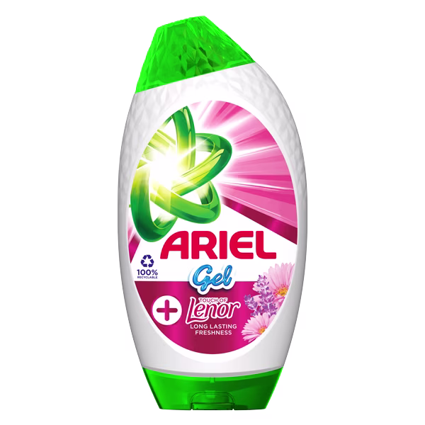 Ariel Gel +Touch of Lenor