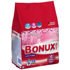 Bonux Color Radiant Rose 3in1 washing powder for coloured clothes 18 doses