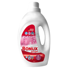 Bonux Color Radiant Rose 3in1 liquid laundry gel for coloured clothes 18 doses